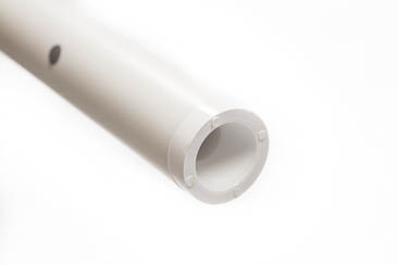 Reusable White PVC Bailer 1.6 x 36