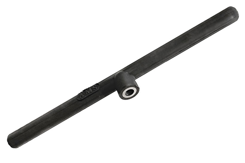 18 Rubber Coated Handle, 5/8 Thread
