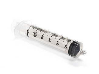 60ml Syringe w/ Luer-Lok Tip