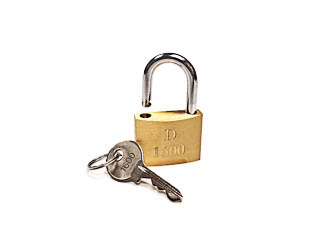 Brass Padlock, D1600, Keyed Alike