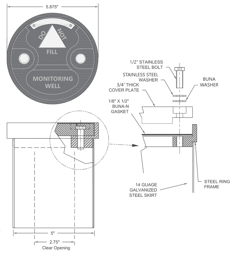 5 x 7 Manhole Specs